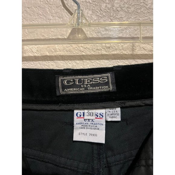 Amazing Rare Vintage 80s Velvet Guess Mom Jean Shorts - Picture 3 of 4